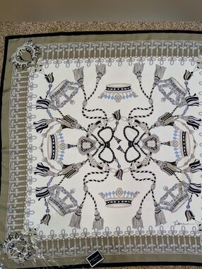 NWT Gabiano Italian Square Silk Scarf